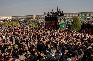 اصفهان به خیمه‌گاه شور حسینی تبدیل شد