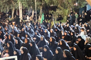 تصاویر/ مراسم عزاداری دهه اول محرم در شهرستان مهران