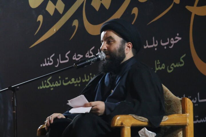 تصاویر / اقامه عزای حسینی در تجمع شبانه شهرستان نوشهر