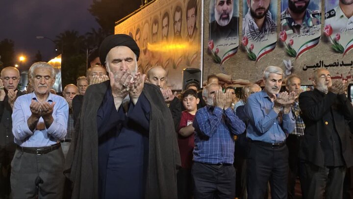 تصاویر / اقامه عزای حسینی در تجمع شبانه شهرستان نوشهر