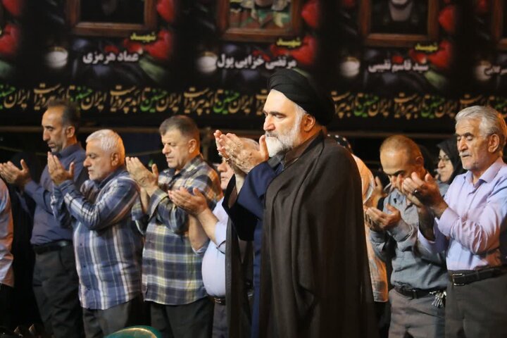 تصاویر / اقامه عزای حسینی در تجمع شبانه شهرستان نوشهر