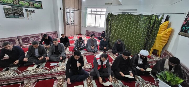 تصاویر/ حضور امام جمعه محمودآباد در کمیته امداد شهرستان