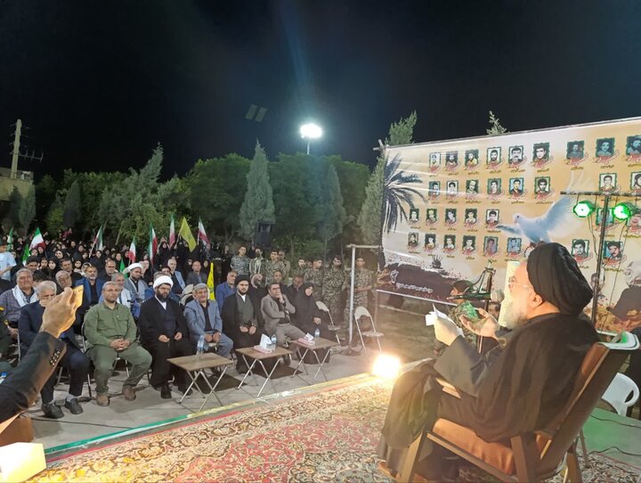 تصاویر / سخنرانی آیت الله خاتمی در فرون آباد پا کدشت