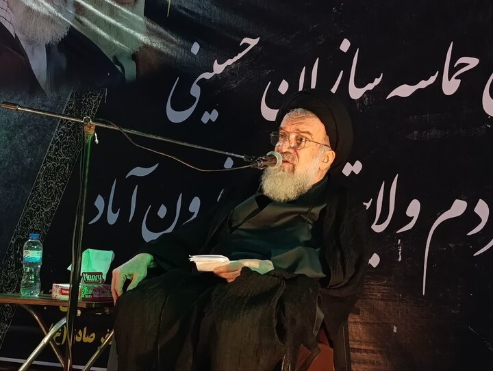 تصاویر / سخنرانی آیت الله خاتمی در فرون آباد پا کدشت