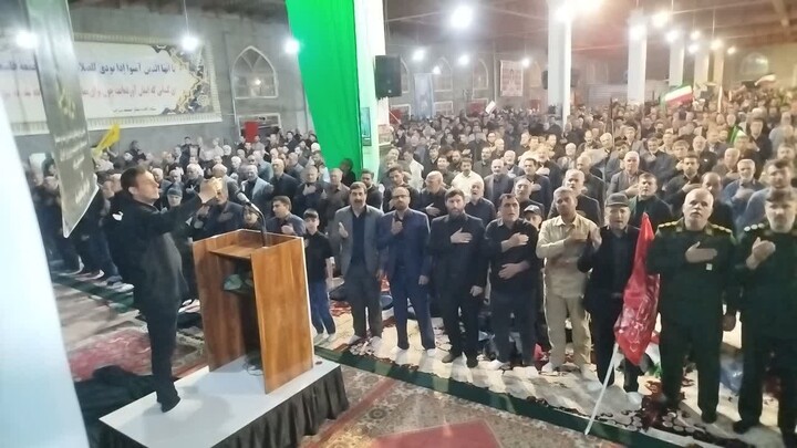 تصاویر / یادواره شهدا و بزرگداشت اولین سالگرد شهادت شهدای اقتدار شهرستان سراب و یادبود شهدای جنگ رمضان
