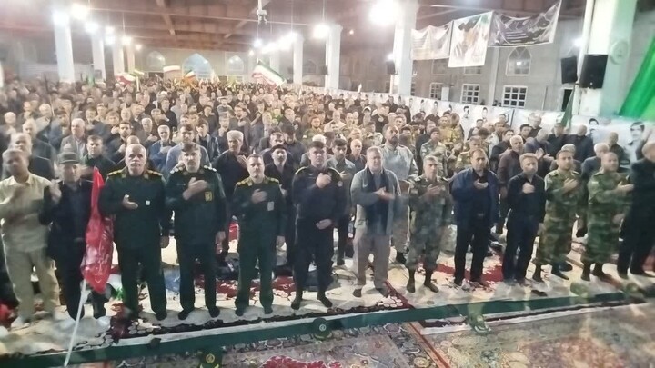 تصاویر / یادواره شهدا و بزرگداشت اولین سالگرد شهادت شهدای اقتدار شهرستان سراب و یادبود شهدای جنگ رمضان