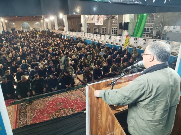 تصاویر / یادواره شهدا و بزرگداشت اولین سالگرد شهادت شهدای اقتدار شهرستان سراب و یادبود شهدای جنگ رمضان