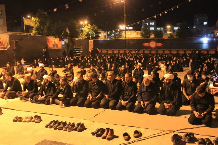 تصاویر/ مراسم شب دوم محرم در شهرستان چرداول