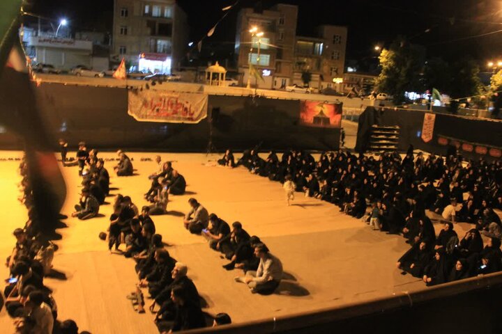 تصاویر/ مراسم شب دوم محرم در شهرستان چرداول