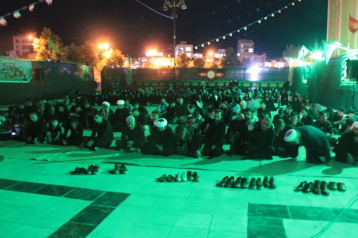 تصاویر/ مراسم شب دوم محرم در شهرستان چرداول