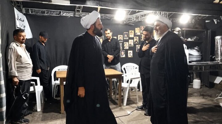 تصاویر/ بازدید مدیر حوزه علمیه استان گیلان از موکب مدارس علمیه شهرستان رشت