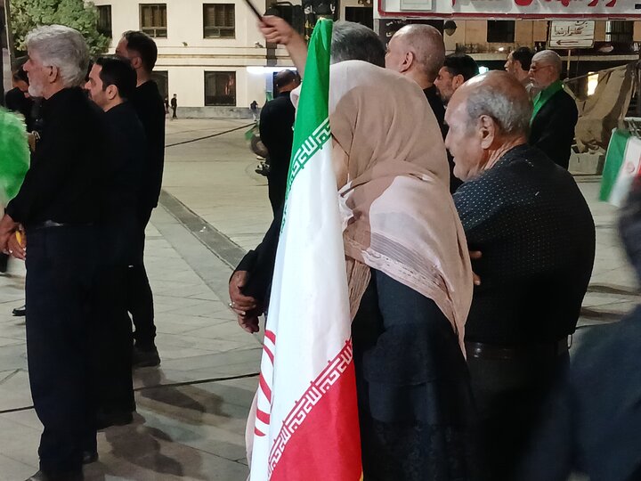 تصاویر/ اجتماع مردمی همراه با عزاداری حسینی در مشهدمقدس