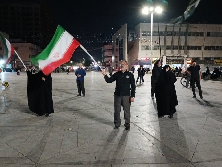 تصاویر/ اجتماع مردمی همراه با عزاداری حسینی در مشهدمقدس
