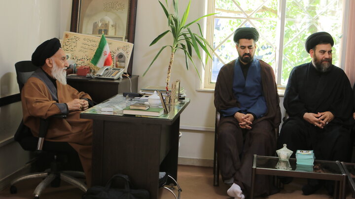 جلسه اعضای شورای موسسه فرهنگی تبلیغی سراج