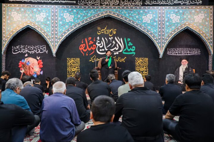 تصاویر/ شب اول محرم هیئت رزمندگان اسلام یزد