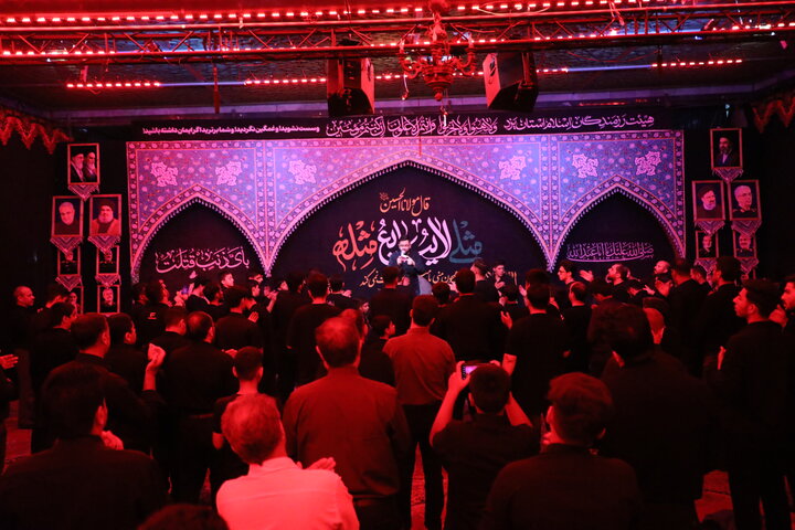 تصاویر/ شب اول محرم هیئت رزمندگان اسلام یزد