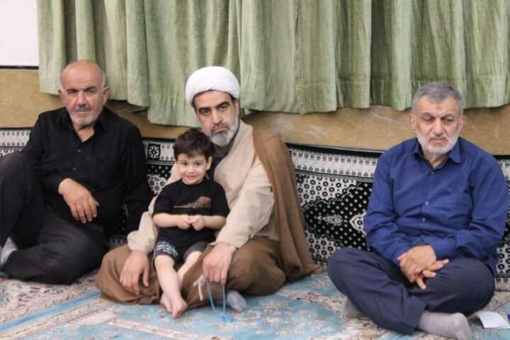 تصاویر/ عزای حسینی در مسجد جامع شهرستان عباس آباد