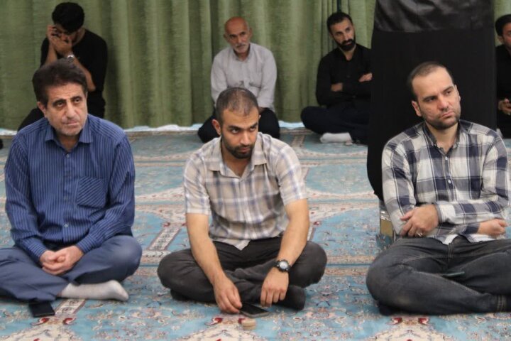 تصاویر/ عزای حسینی در مسجد جامع شهرستان عباس آباد