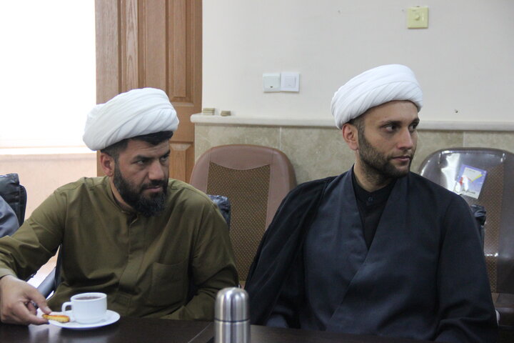 تصاویر / نشست قرارگاه بلاغ مبین حوزه علمیه استان قزوین با حضور فرمانده سپاه استان قزوین