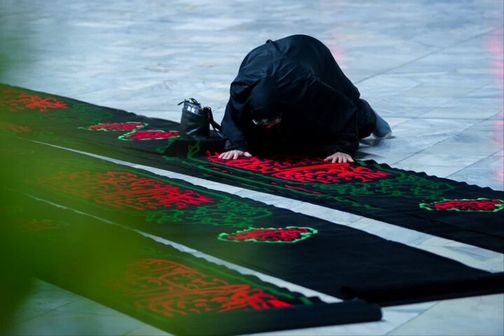 تصاویر/ امامزاده صالح(ع) سیاهپوش محرم