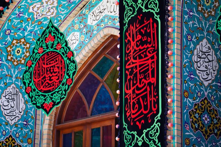 تصاویر/ امامزاده صالح(ع) سیاهپوش محرم