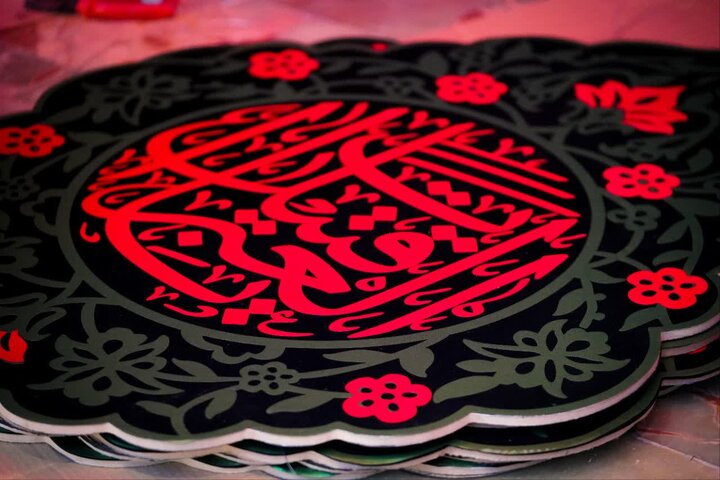 تصاویر/ امامزاده صالح(ع) سیاهپوش محرم