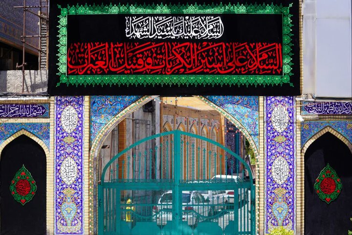 تصاویر/ امامزاده صالح(ع) سیاهپوش محرم