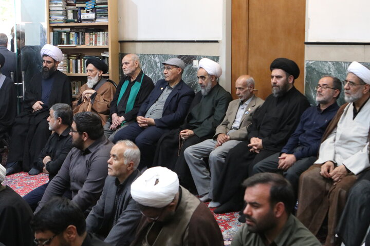 مراسم سالگرد آیت الله محمدی امام جمعه سابق همدان