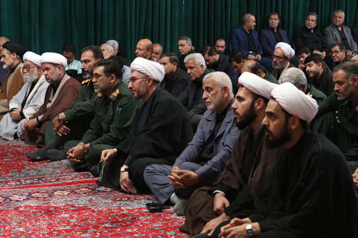 مراسم سالگرد آیت الله محمدی امام جمعه سابق همدان