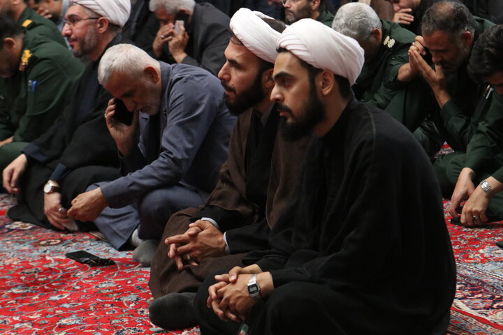 مراسم سالگرد آیت الله محمدی امام جمعه سابق همدان