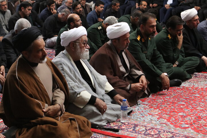 مراسم سالگرد آیت الله محمدی امام جمعه سابق همدان