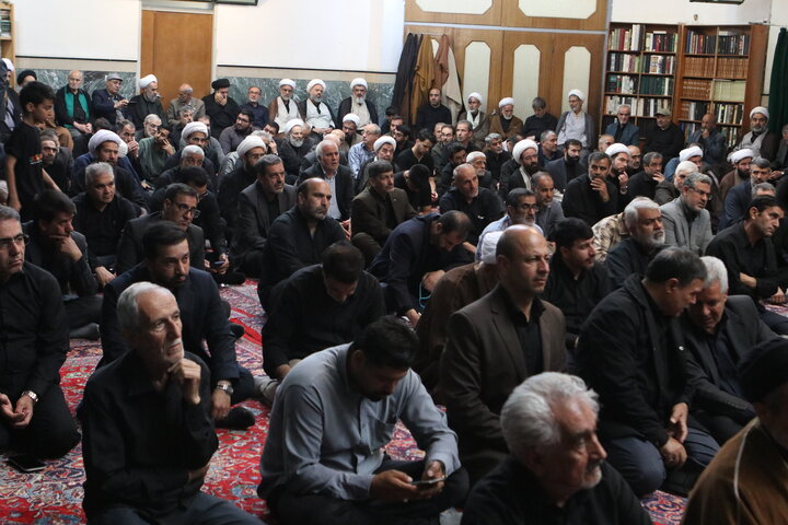 مراسم سالگرد آیت الله محمدی امام جمعه سابق همدان