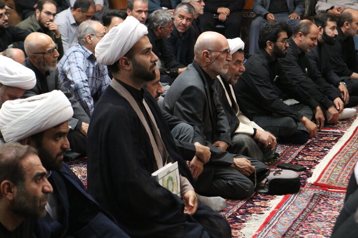 مراسم سالگرد آیت الله محمدی امام جمعه سابق همدان