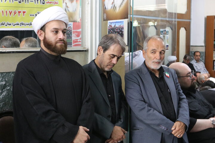 مراسم سالگرد آیت الله محمدی امام جمعه سابق همدان