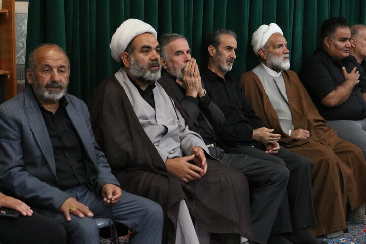 مراسم سالگرد آیت الله محمدی امام جمعه سابق همدان