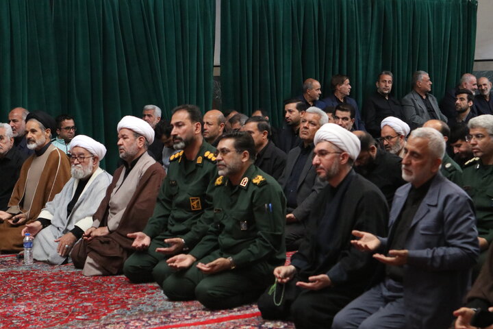 مراسم سالگرد آیت الله محمدی امام جمعه سابق همدان