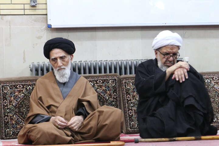 جلسه مسئول مبارزه با مواد مخدر با مبلغان موسسه سراج همدان