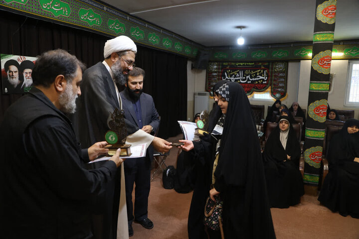 تصاویر/ آیین تجلیل از موکب داران عید غدیر در همدان