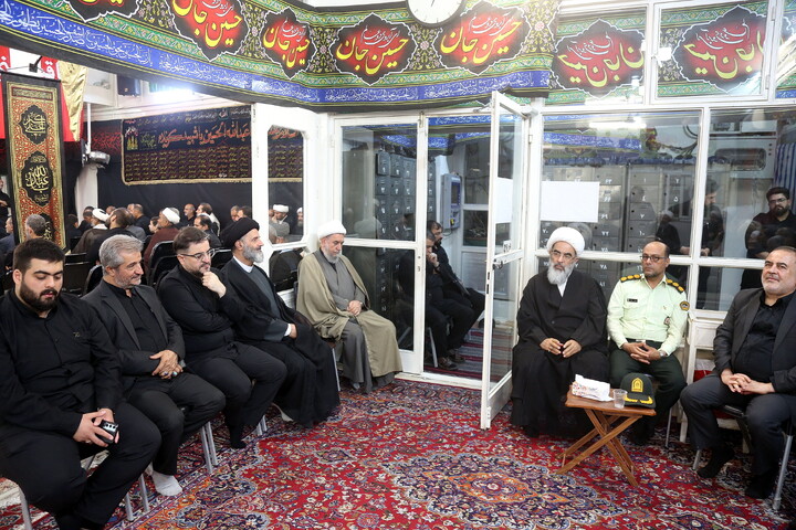 تصاویر/ مراسم عزاداری روز دوم محرم در دفتر آیت الله العظمی فاضل لنکرانی (ره)