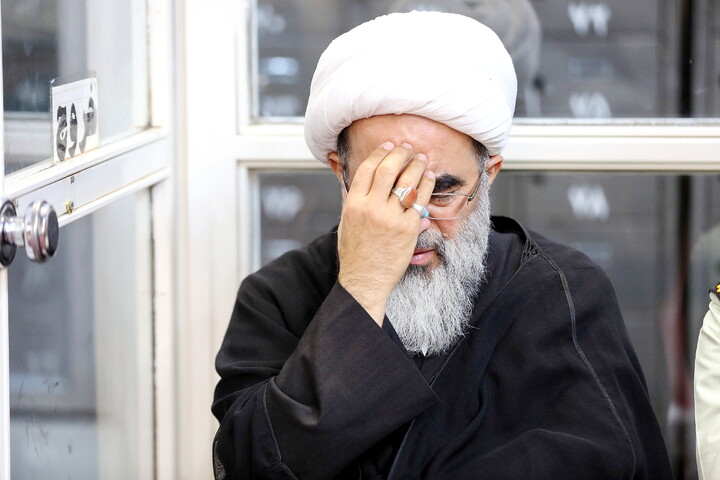 تصاویر/ مراسم عزاداری روز دوم محرم در دفتر آیت الله العظمی فاضل لنکرانی (ره)
