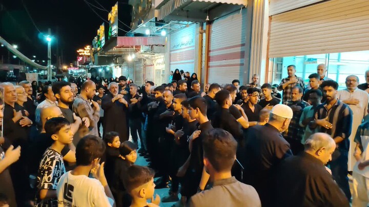 تصاویر/ سوگواری شهر عاشورائیان در سنگر خیابان