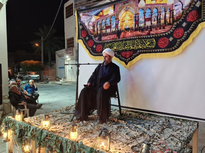 تصاویر/ سوگواری شهر عاشورائیان در سنگر خیابان