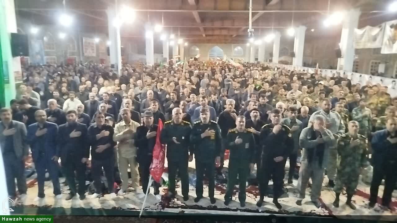 تصاویر / یادواره شهدا و بزرگداشت اولین سالگرد شهادت شهدای اقتدار شهرستان سراب و یادبود شهدای جنگ رمضان