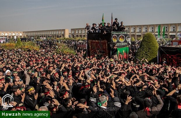اصفهان به خیمه‌گاه شور حسینی تبدیل شد
