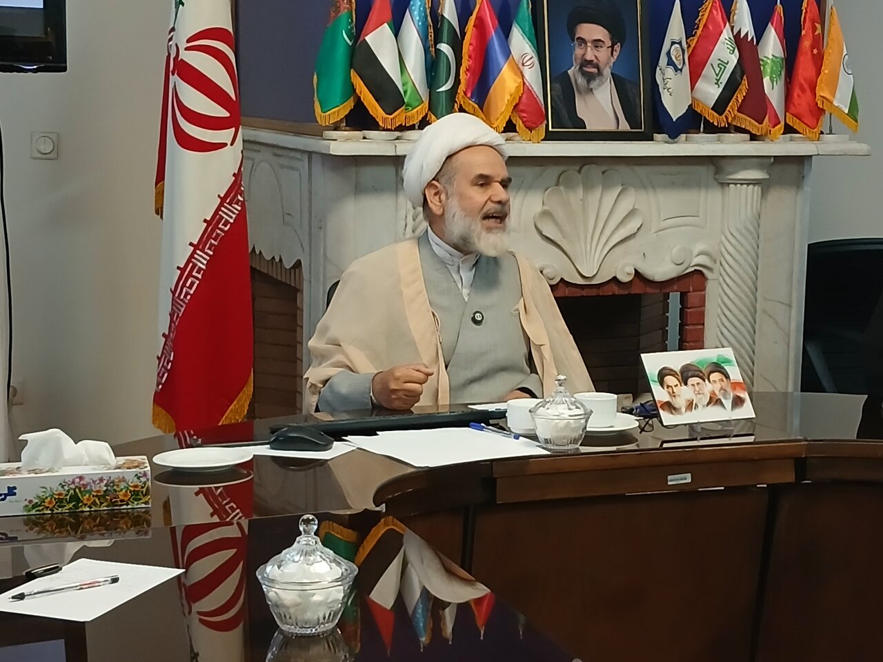 نشست تخصصی  دیپلماسی  فرهنگی با عنوان « تبلیغ  در عرصه بین الملل و اقتدار معنوی» در محل سازمان فرهنگ و ارتباطات اسلامی نمایندگی خراسان رضوی