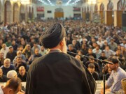 تصاویر/امام بارگاہِ شہدائے کربلا کراچی میں عشرۂ محرم کی پہلی مجلس؛ علامہ عقیل الغروی کا خطاب/مختلف مسالک کے علماء و مشائخ کی شرکت