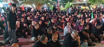 تصاویر/ راهپیمایی و تجمع حماسی عزاداران حسینی و هیئت های مذهبی در ساوه