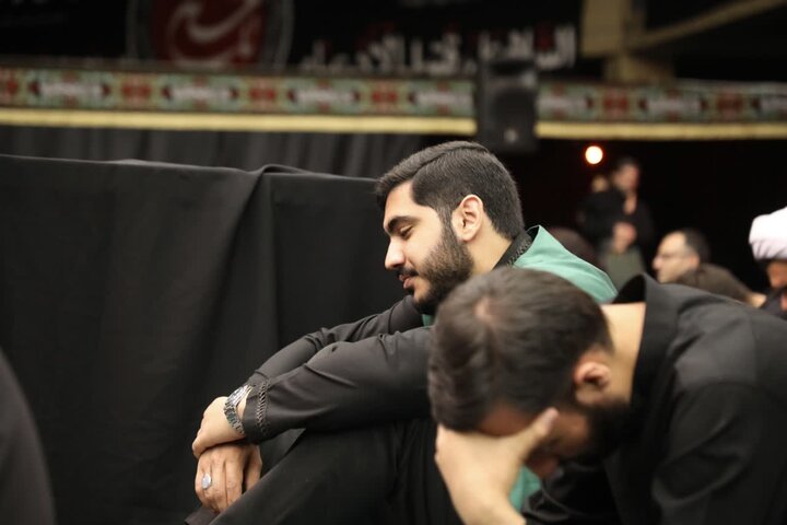 تصاویر/ مراسم سوگواری شب سوم محرم در مصلی ارومیه