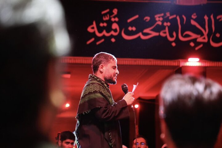 تصاویر/ مراسم سوگواری شب سوم محرم در مصلی ارومیه