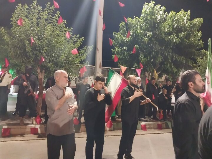 تصاویر / حماسه سازی مردم شهرستان آبیک در شب صد وهفتم